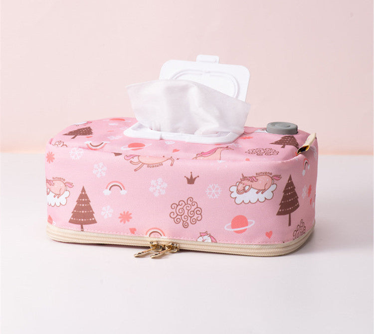 Wet Wipe Heater Household Baby Insulation Non-rechargeable Constant Temperature Wet Wipes Pink Iolaus