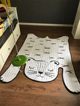 Toys Baby Play Mat Kids Carpet White Tiger Plush Rugs For Liveing Room Decoration Floor Mats Developing Mat For Children Pink Iolaus
