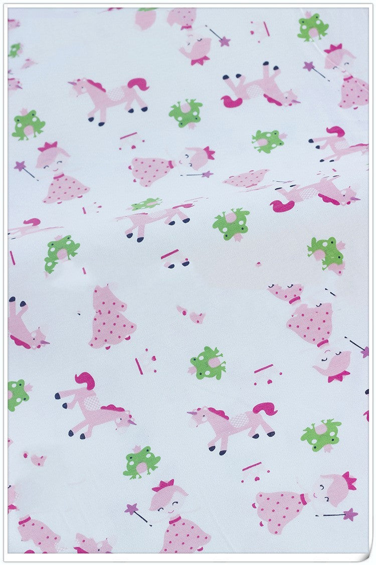 Baby cotton printed cloth Pink Iolaus