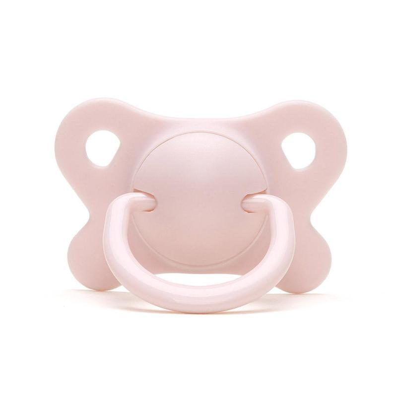 Pacifier Sleeping Baby Pacifier Newborn Silicone Pacifier Super Soft Flat Head null