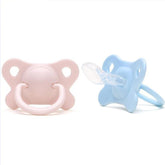 Pacifier Sleeping Baby Pacifier Newborn Silicone Pacifier Super Soft Flat Head null