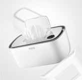 Electric Baby Wet Tissue Dispenser Paper Case Napkin Heating Storage Box Warmer Temperature Control Thermostat Wipes Heater Pink Iolaus