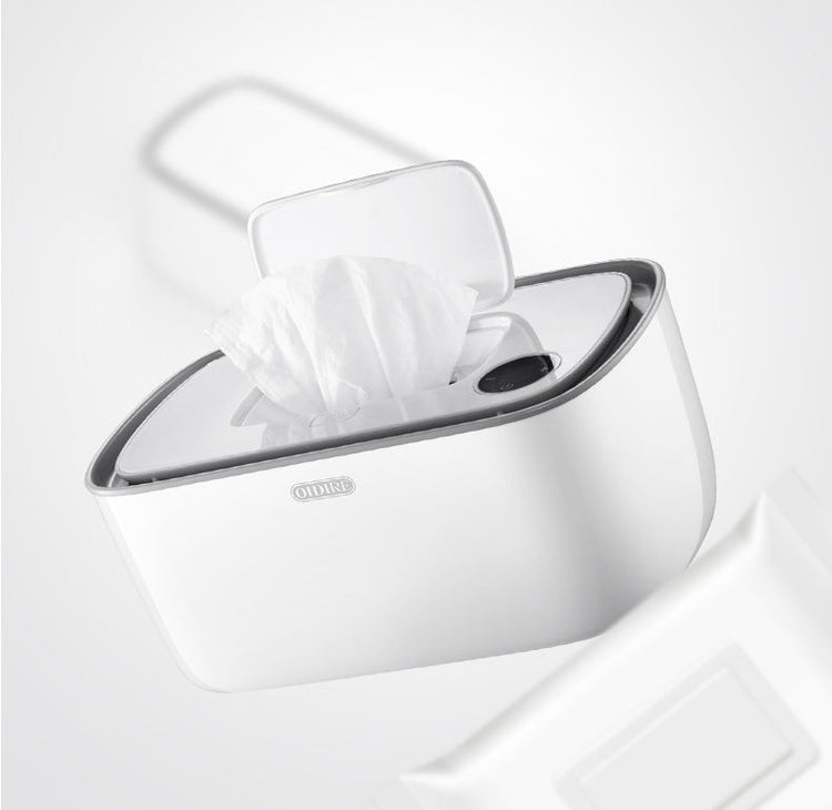 Electric Baby Wet Tissue Dispenser Paper Case Napkin Heating Storage Box Warmer Temperature Control Thermostat Wipes Heater Pink Iolaus