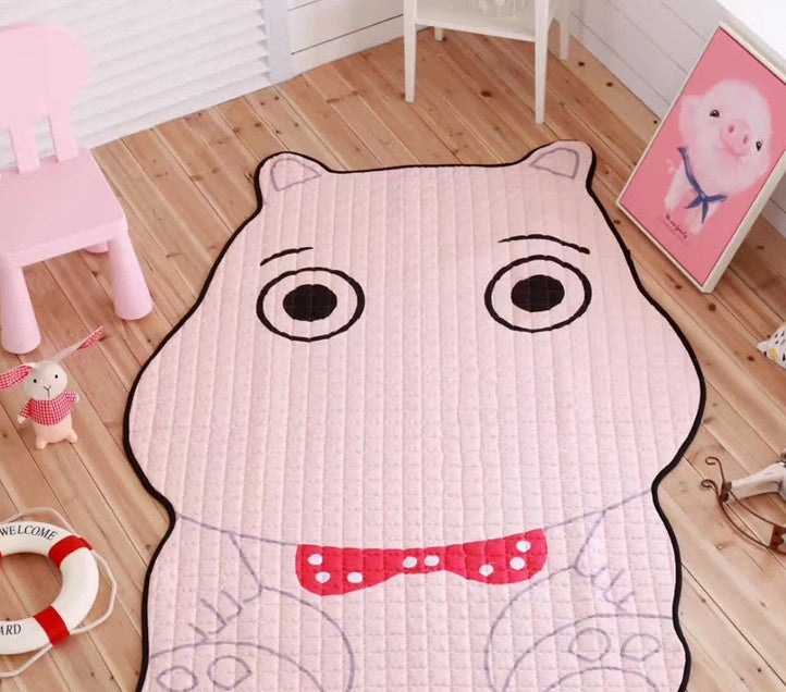 Toys Baby Play Mat Kids Carpet White Tiger Plush Rugs For Liveing Room Decoration Floor Mats Developing Mat For Children Pink Iolaus