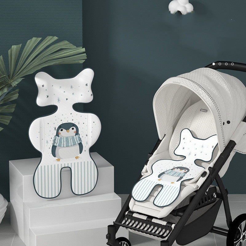 Summer Stroller Cooling Pad 3D Air Mesh Breathable Stroller Mat null