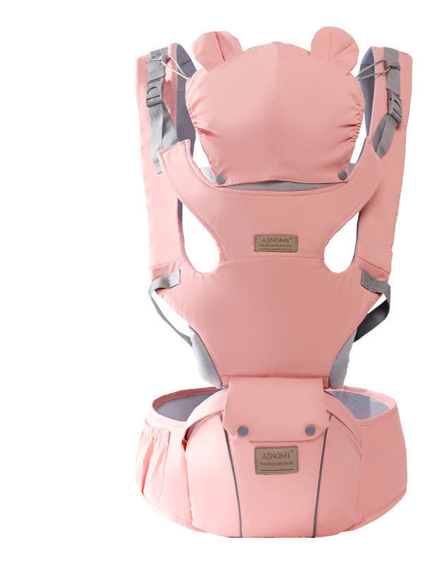 Baby Strap Multi Function Baby Horizontal Holding Waist Stool Baby Belt Maternal And Infant Products Pink Iolaus