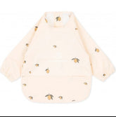 Waterproof Baby Food Supplement Bib Gown Pink Iolaus