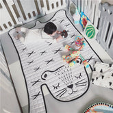 Toys Baby Play Mat Kids Carpet White Tiger Plush Rugs For Liveing Room Decoration Floor Mats Developing Mat For Children Pink Iolaus