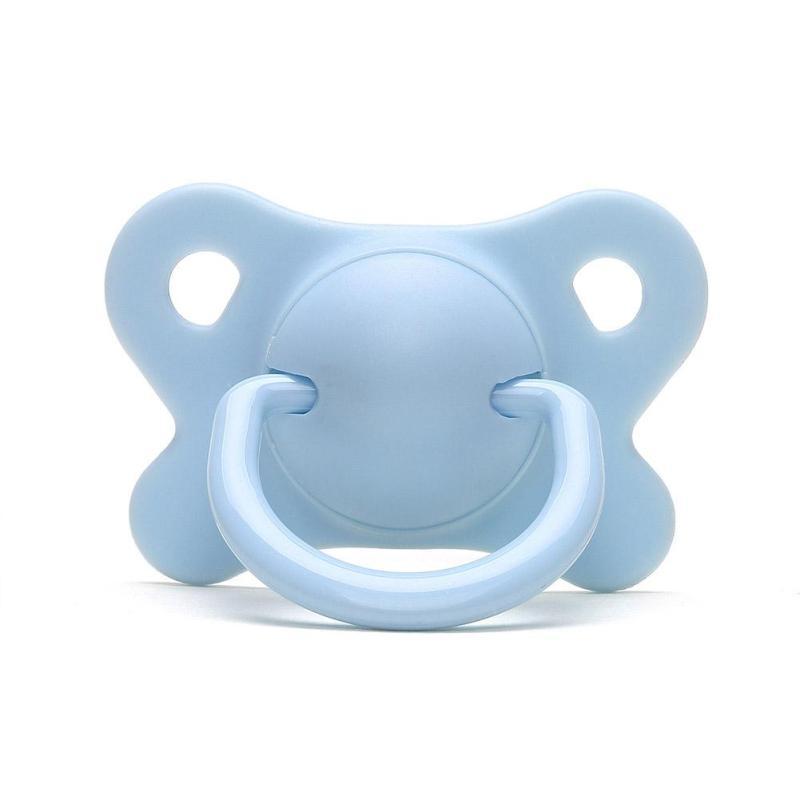 Pacifier Sleeping Baby Pacifier Newborn Silicone Pacifier Super Soft Flat Head null
