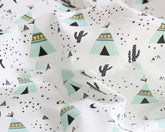 Baby cotton printed cloth Pink Iolaus