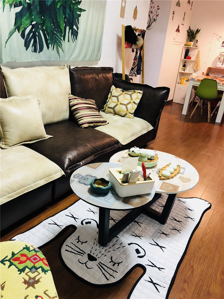 Toys Baby Play Mat Kids Carpet White Tiger Plush Rugs For Liveing Room Decoration Floor Mats Developing Mat For Children Pink Iolaus