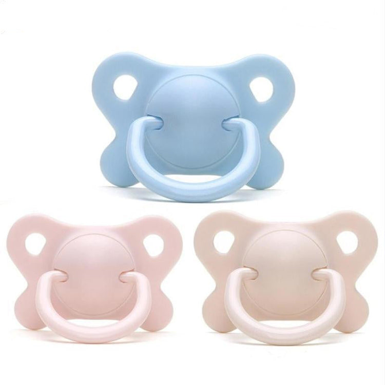 Pacifier Sleeping Baby Pacifier Newborn Silicone Pacifier Super Soft Flat Head null