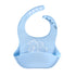 Baby food Bib baby meal silicone saliva bag Pink Iolaus