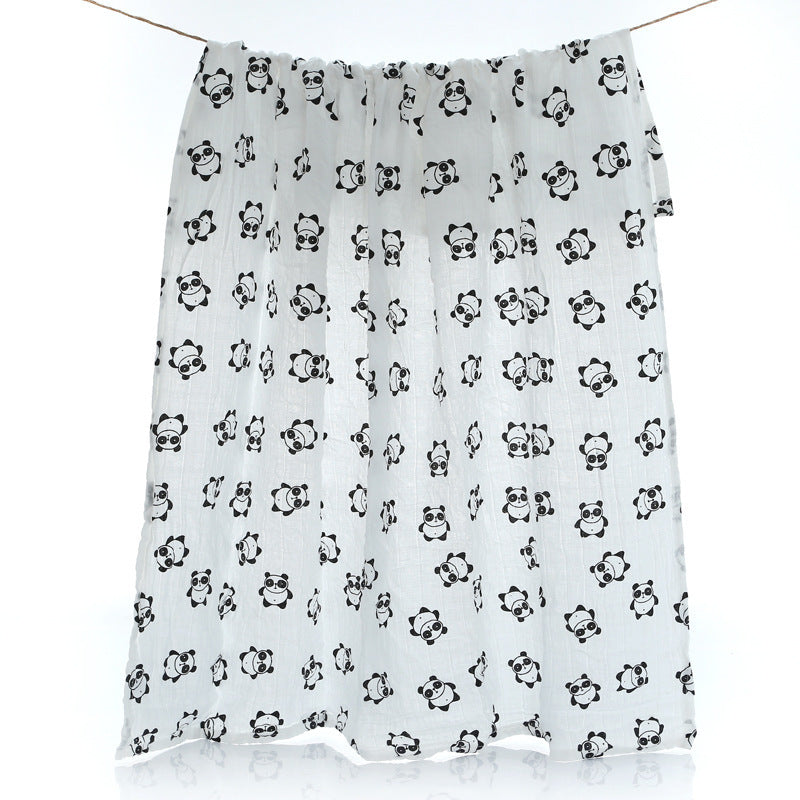 Cotton Cloth Swaddling Clothes Bath Towel Baby Blanket Pink Iolaus