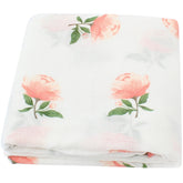 Organic cotton cloth baby swaddled baby blanket Pink Iolaus