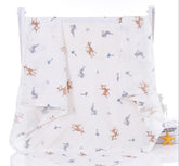 Cotton Cloth Swaddling Clothes Bath Towel Baby Blanket Pink Iolaus