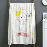 Cotton Cloth Swaddling Clothes Bath Towel Baby Blanket Pink Iolaus