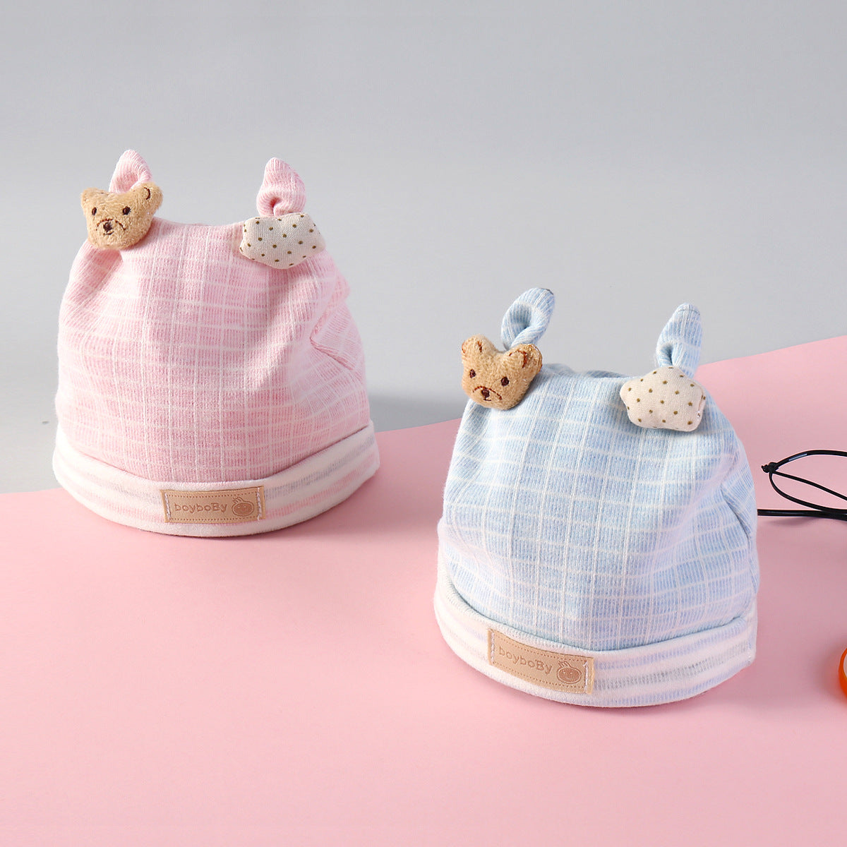 Baby Hats Newborn Fetal Caps Pink Iolaus