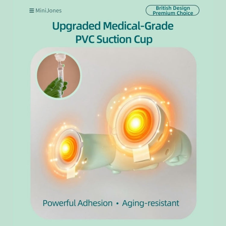 MiniJones Baby Standing Bath Support Wall Mount Adjustable Height Suction Cup Bathtub Shower Holder For Above 9 Months null