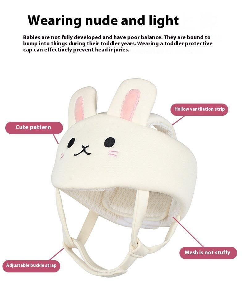 Baby Toddler Head Protection Anti-fall Hat Mesh Breathable null