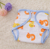 Cotton Cartoon Printed Cloth Diaper Washable Baby Diaper Pink Iolaus