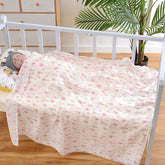 Cotton Cloth Swaddling Clothes Bath Towel Baby Blanket Pink Iolaus