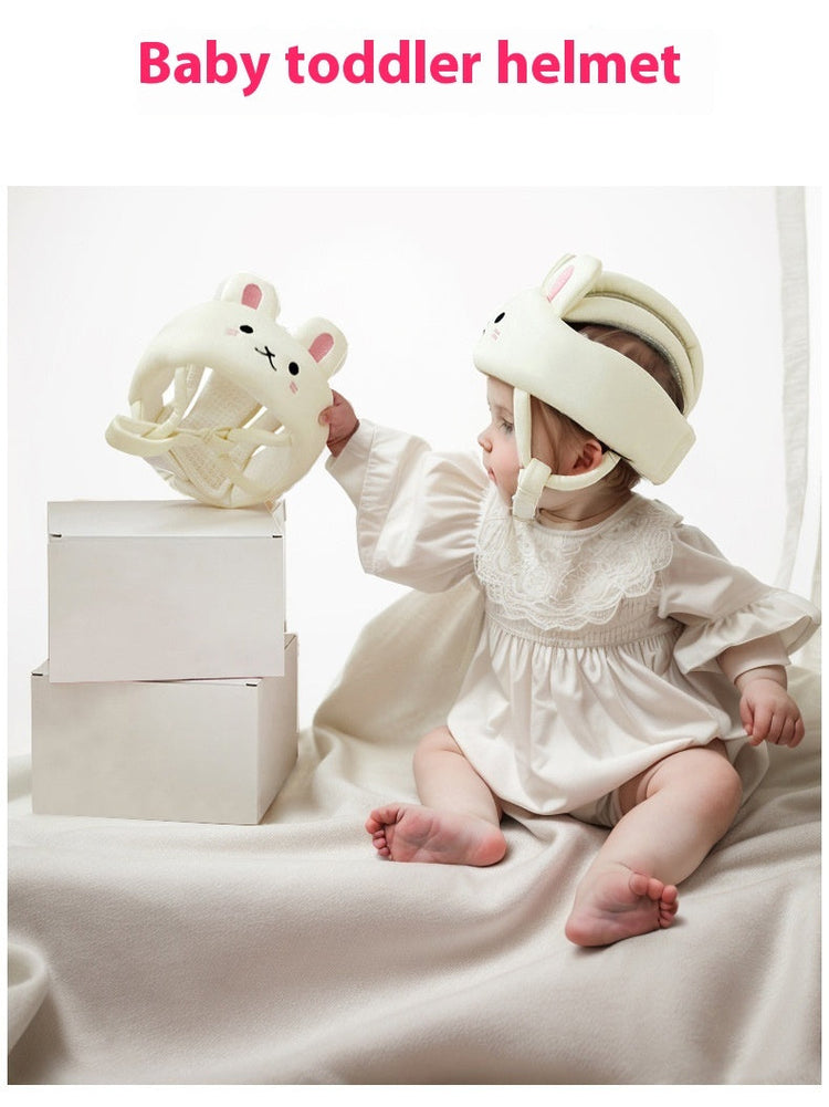 Baby Toddler Head Protection Anti-fall Hat Mesh Breathable null